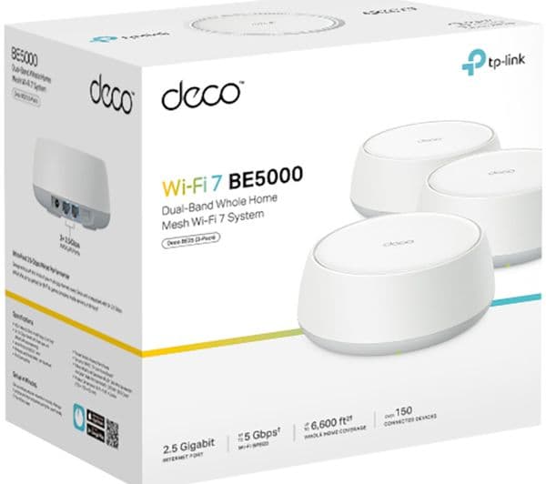 TP-LINK Deco BE25 Whole Home WiFi System - Triple Pack - Image 4