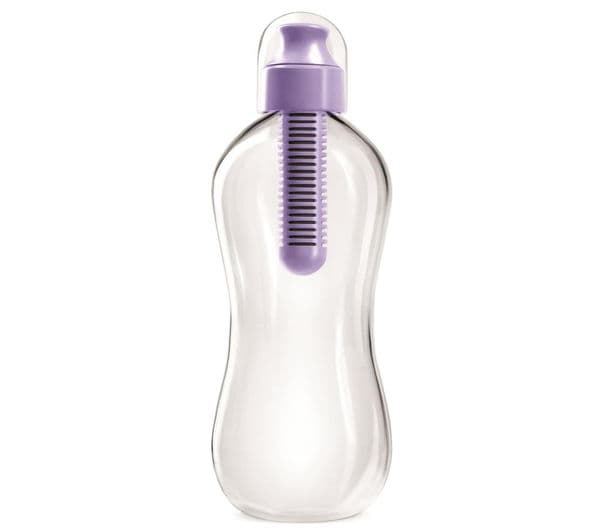 BOBBLE 550 ml Water Bottle - Lavender & Transparent - Image 2