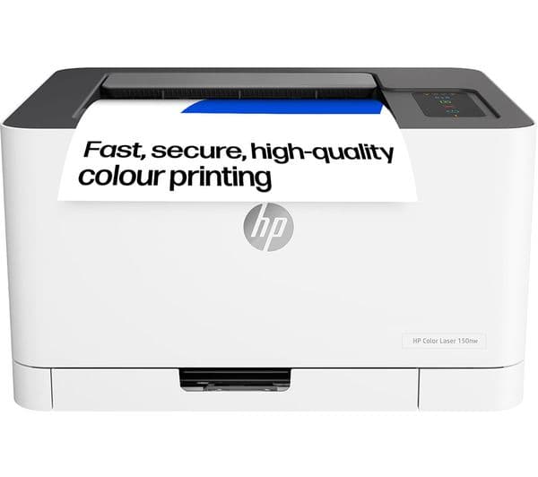 HP Colour Laser 150nw AirPrint Wireless Laser Printer - Image 1