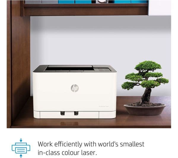 HP Colour Laser 150nw AirPrint Wireless Laser Printer - Image 6