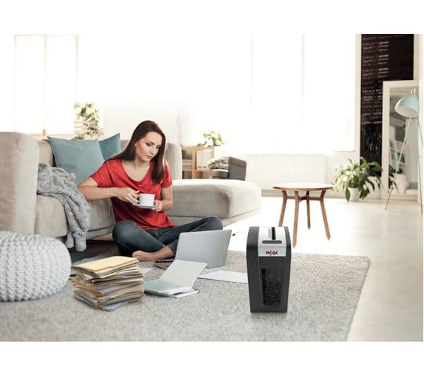 REXEL Secure X6 2020122 Cross Cut Paper Shredder - Image 3