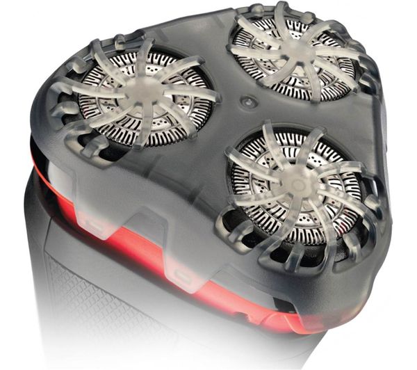REMINGTON Style R4 Rotary Shaver - Black & Red - Image 3