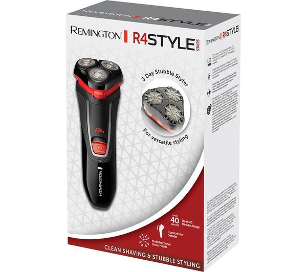 REMINGTON Style R4 Rotary Shaver - Black & Red thumbnail 7