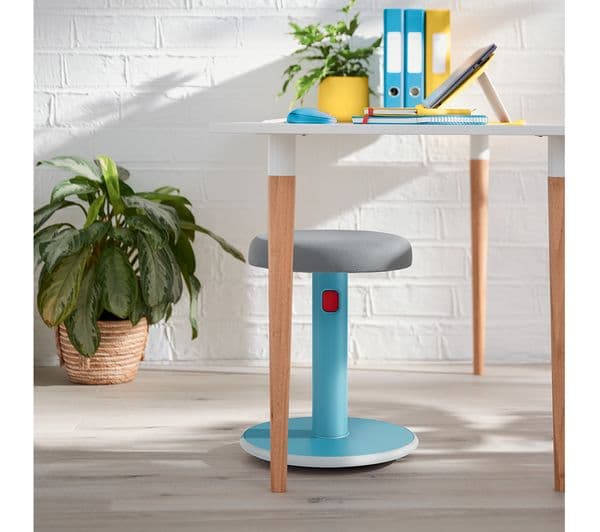 LEITZ Ergo Cosy Sit-Stand Stool - Blue - Image 10