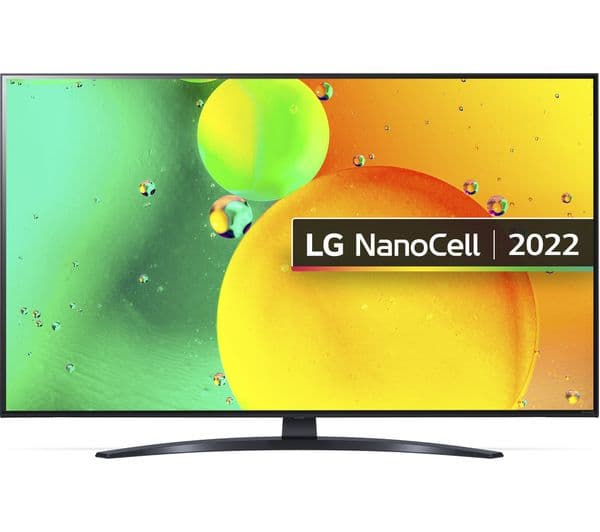 LG 50NANO766QA.AEK 50" Smart 4K Ultra HD HDR LED TV with Google Assistant & Amazon Alexa - Image 1