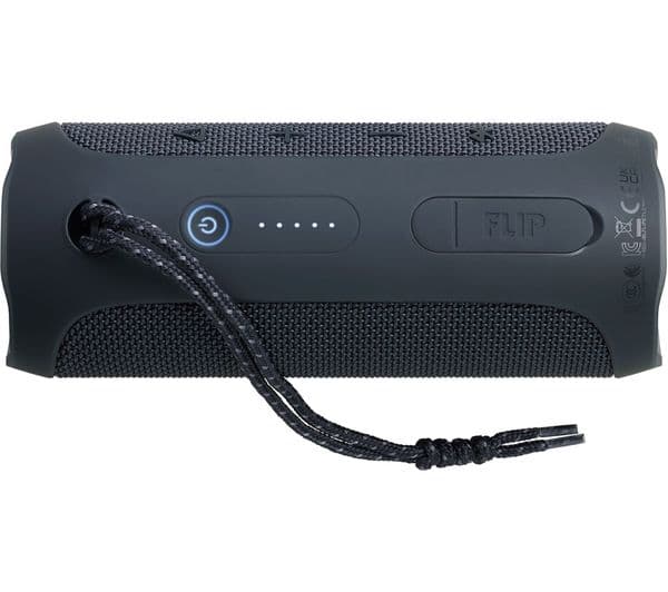 JBL Flip Essential 2 Portable Bluetooth Speaker with Rechargeable Battery - Black - Image 4