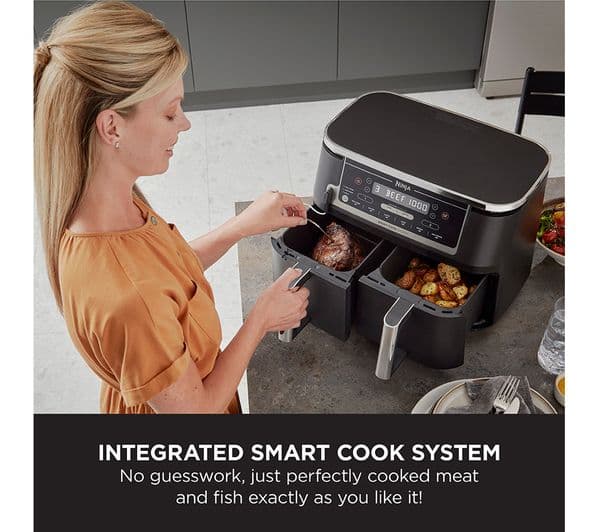 Ninja Foodi MAX Dual Zone AF451UK Air Fryer - Black - Image 3