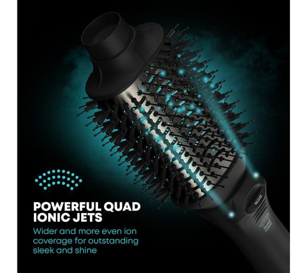 REVAMP Volume & Style Hot Brush Styler - Black - Image 2