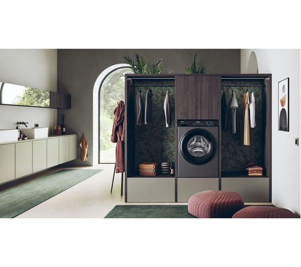 HAIER I Pro Series 3 HW90-B14939S8 9 kg 1400 Spin Washing Machine - Graphite - Image 2