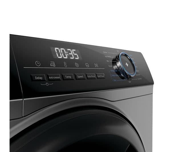 HAIER I Pro Series 3 HW90-B14939S8 9 kg 1400 Spin Washing Machine - Graphite - Image 10