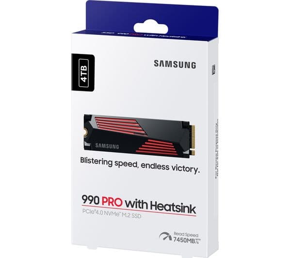 SAMSUNG 990 PRO M.2 Internal SSD with Heatsink - 4 TB - Image 2