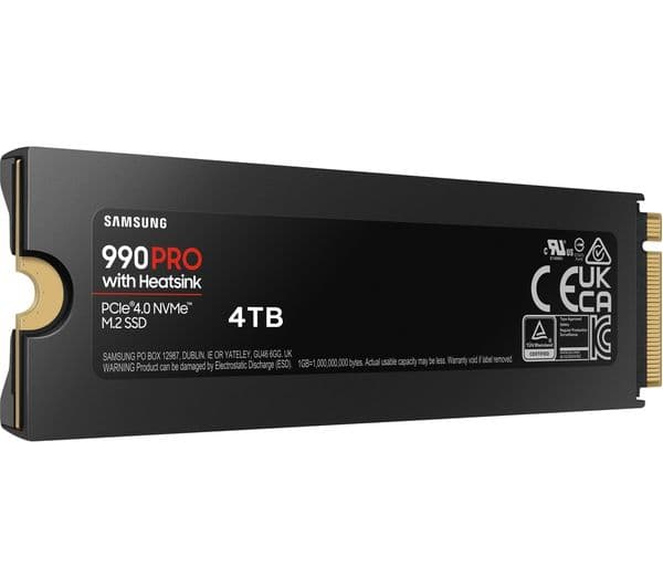 SAMSUNG 990 PRO M.2 Internal SSD with Heatsink - 4 TB - Image 4