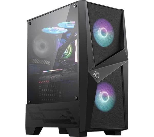 MSI MAG FORGE 112R ATX Mid-Tower PC Case - Black - Image 7