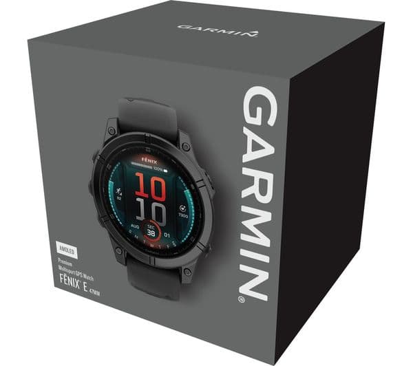 Garmin Fēnix E Smartwatch 47mm Slate Grey - Image 7