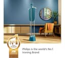 PHILIPS 1000 Series STE1040/20 Standing Clothes Steamer - Blue thumbnail 10