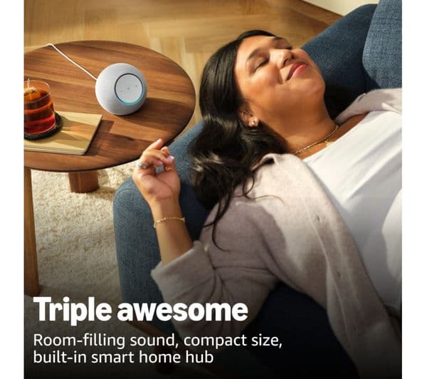 Amazon Echo Dot Max Smart Speaker Glacier White - Image 3