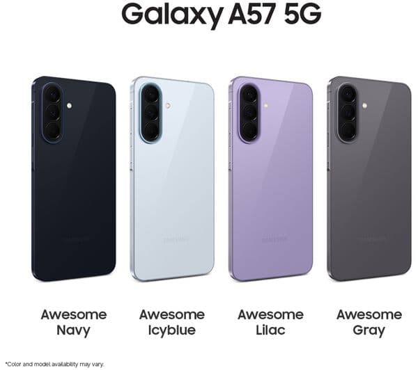 SAMSUNG Galaxy A57 5G - 256 GB, Awesome Icyblue - Image 2
