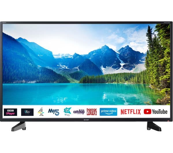 SHARP 2T-C40BG2KE1FB 40" Smart Full HD LED TV - Image 6