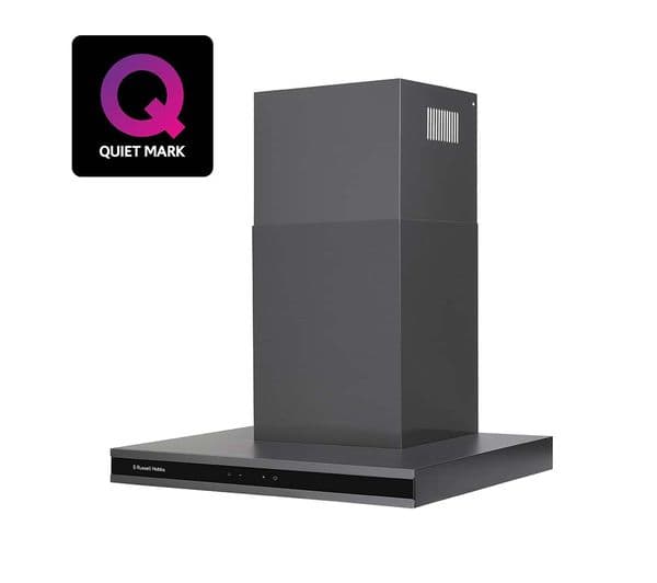 RUSSELL HOBBS RHGCH603DS Midnight Collection Chimney Cooker Hood - Dark Steel - Image 9