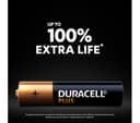 DURACELL Plus AAA Alkaline Batteries - Pack of 4 thumbnail 3