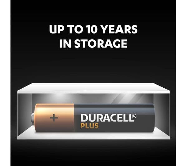DURACELL Plus AAA Alkaline Batteries - Pack of 4 - Image 6
