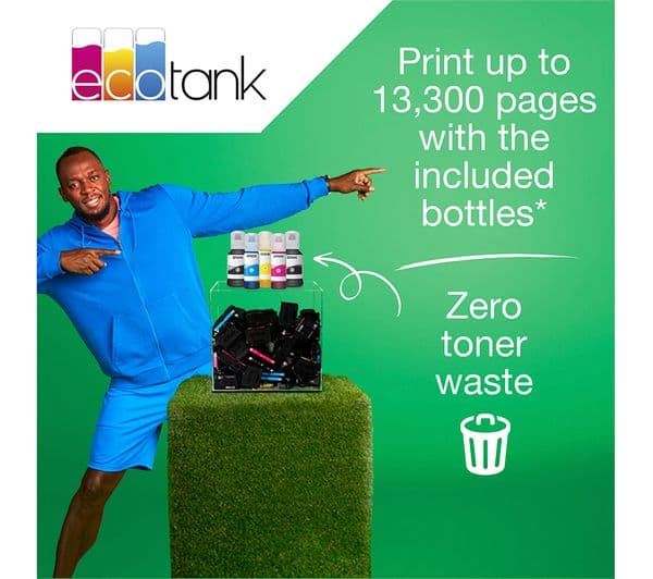 Epson EcoTank ET-5150 All-in-One Wireless Inkjet Printer White - Image 4