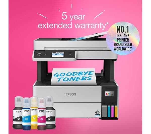 Epson EcoTank ET-5150 All-in-One Wireless Inkjet Printer White - Image 9