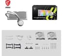 MSI MAG CORELIQUID E240 CPU Cooler White thumbnail 3