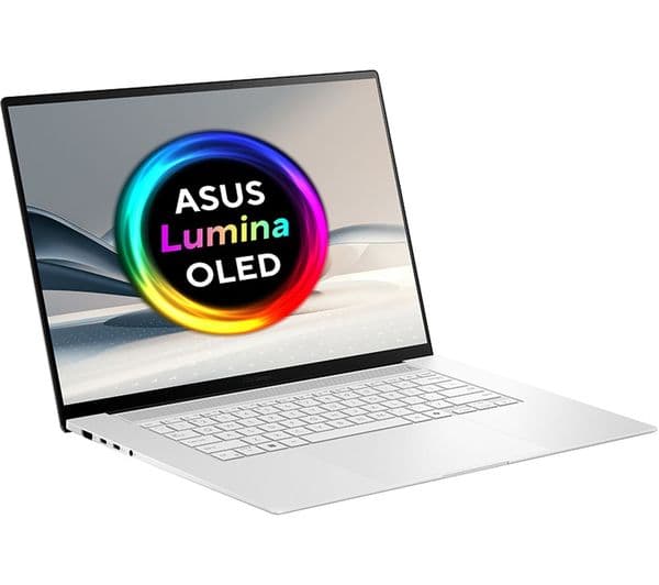 Asus Zenbook S 16 OLED 16" Laptop - AMD Ryzen AI 9, 1 TB SSD, White - Image 1