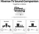 HISENSE E6Q 65" LED 4K HDR Smart TV with Freely - 65E6QTUK thumbnail 2