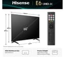 HISENSE E6Q 65" LED 4K HDR Smart TV with Freely - 65E6QTUK thumbnail 7