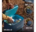Ninja FF136EUUKNV FrostVault Go 23L Backpack Soft Cooler - Lakeshore Blue thumbnail 4