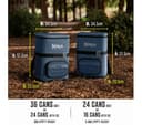 Ninja FF136EUUKNV FrostVault Go 23L Backpack Soft Cooler - Lakeshore Blue thumbnail 7
