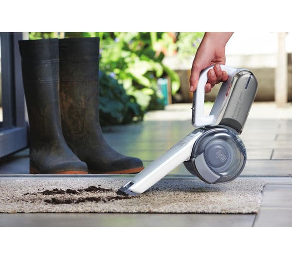 BLACK + DECKER Compact Pivot PV1820L-GB Handheld Vacuum Cleaner - Dark Titanium - Image 2