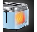 RUSSELL HOBBS Retro 21693 4-Slice Toaster - Blue thumbnail 9