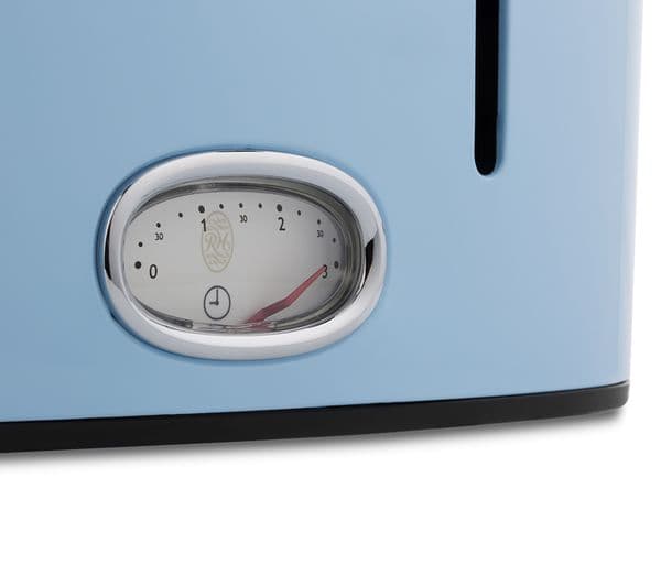 RUSSELL HOBBS Retro 21693 4-Slice Toaster - Blue - Image 4