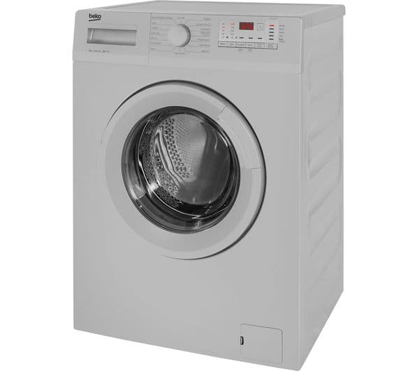 BEKO WTG741M1S 7 kg 1400 Spin Washing Machine - Silver - Image 2
