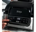 Ninja Foodi AG301UK 5-in-1 Health Grill & Air Fryer - Black & Brushed Steel thumbnail 5