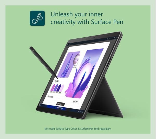 MICROSOFT 13" Surface Pro 9 - Intel® Core™ i7, 256 GB SSD, Black - Image 9