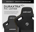 ANDASEAT Kaiser 3 Series Premium Gaming Chair - XL, Elegant Black thumbnail 5