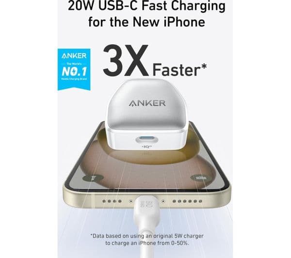 ANKER 511 Nano Pro 20W Power Adapter Arctic White - Image 5
