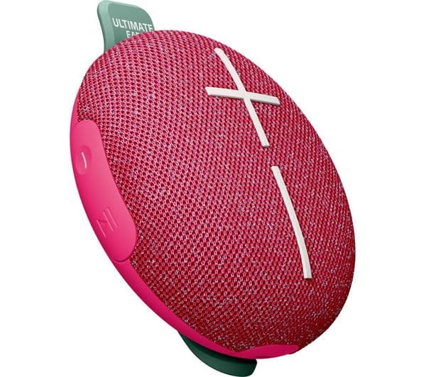 ULTIMATE EARS MINIROLL Portable Bluetooth Speaker - Pink - Image 1