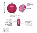 ULTIMATE EARS MINIROLL Portable Bluetooth Speaker - Pink thumbnail 7
