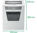 LEITZ IQ Office P4 Cross Cut Paper Shredder thumbnail 3