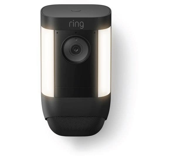 RING Spotlight Cam Pro Security Camera Black - Image 1