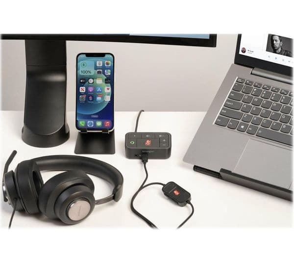 KENSINGTON H2000 Headset - Black - Image 6