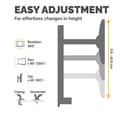 Fellowes Reflex Single Arm Monitor Mount 32" thumbnail 4