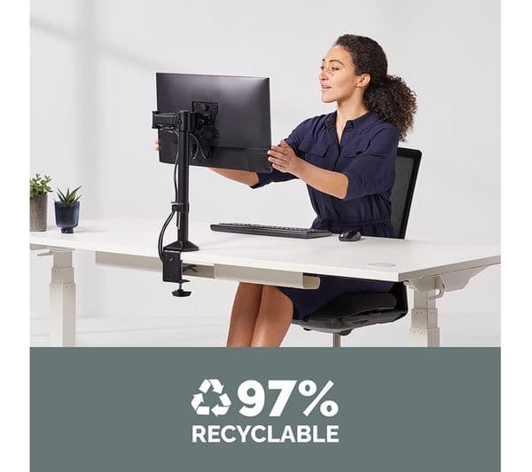 Fellowes Reflex Single Arm Monitor Mount 32" - Image 5