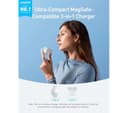 Anker MagGo 3-in-1 Qi2 Charging Pad White thumbnail 2