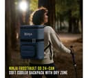 Ninja FrostVault Go FF124EUUKNV 17L Backpack Soft Cooler - Lakeshore Blue thumbnail 2